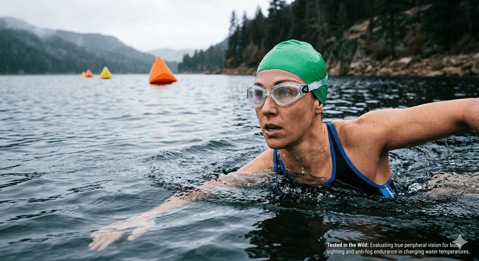 We don’t just test in heavily chlorinated indoor pools. We take these goggles to open-water lakes and oceans to evaluate true peripheral vision (crucial for sighting buoys) and to see how long anti-fog coatings truly last against changing water temperatures