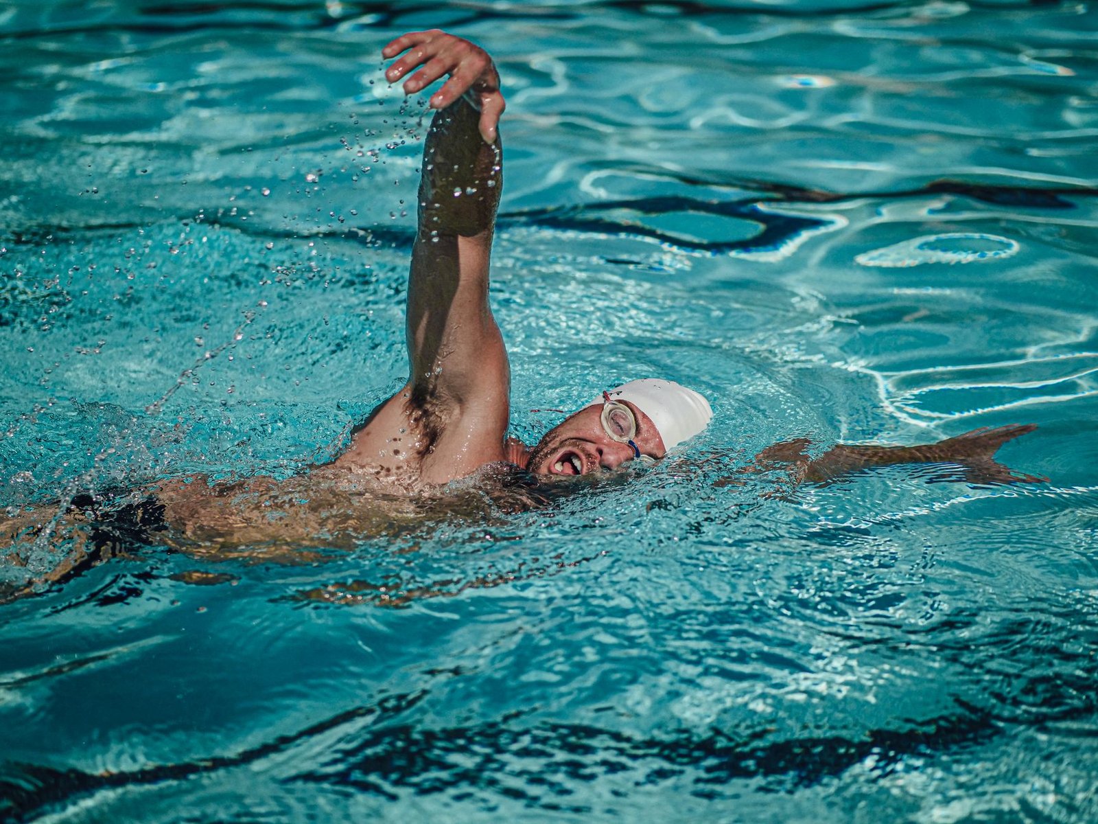 Open-water swimmer training for a longer endurance swim